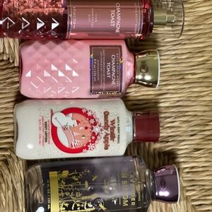 Bath & Body Works Champagne Toast Body Lotion Set BUNDLE